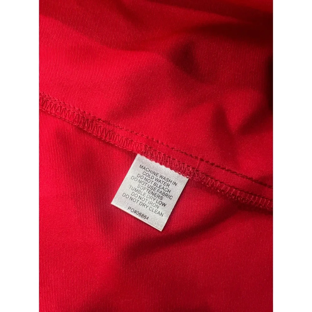 Oobe Men's Medium Red Full Zip‎ Up Jacket Lightweight Activewear Coat